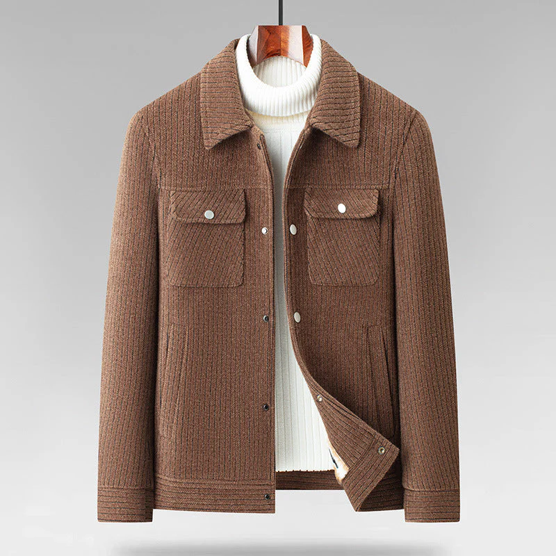 Renzo Fleece-Lined Wool Jacket - Image 4