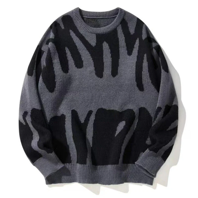 Renzo Wool Contrast Sweater - Image 3