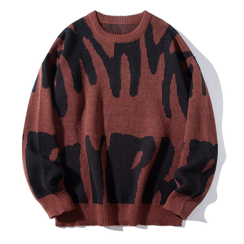Renzo Wool Contrast Sweater - Image 5