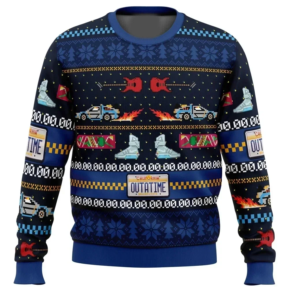 Retro Back To The Future Sweater - Image 6