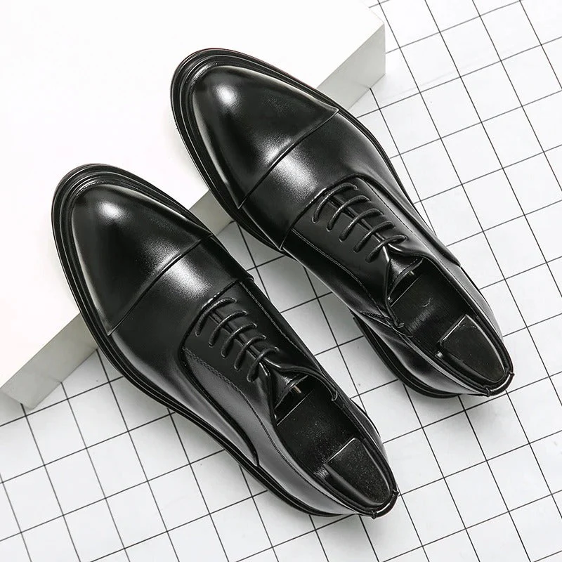 Richmond Leather Oxford Shoes - Image 7