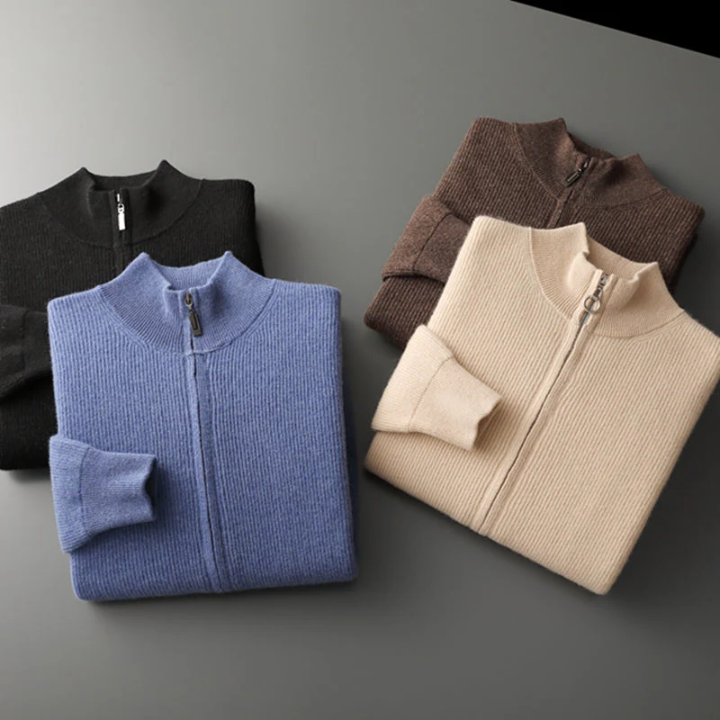 Richmond - Merino Zip Up - Image 11
