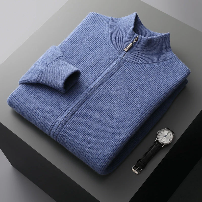 Richmond - Merino Zip Up - Image 7