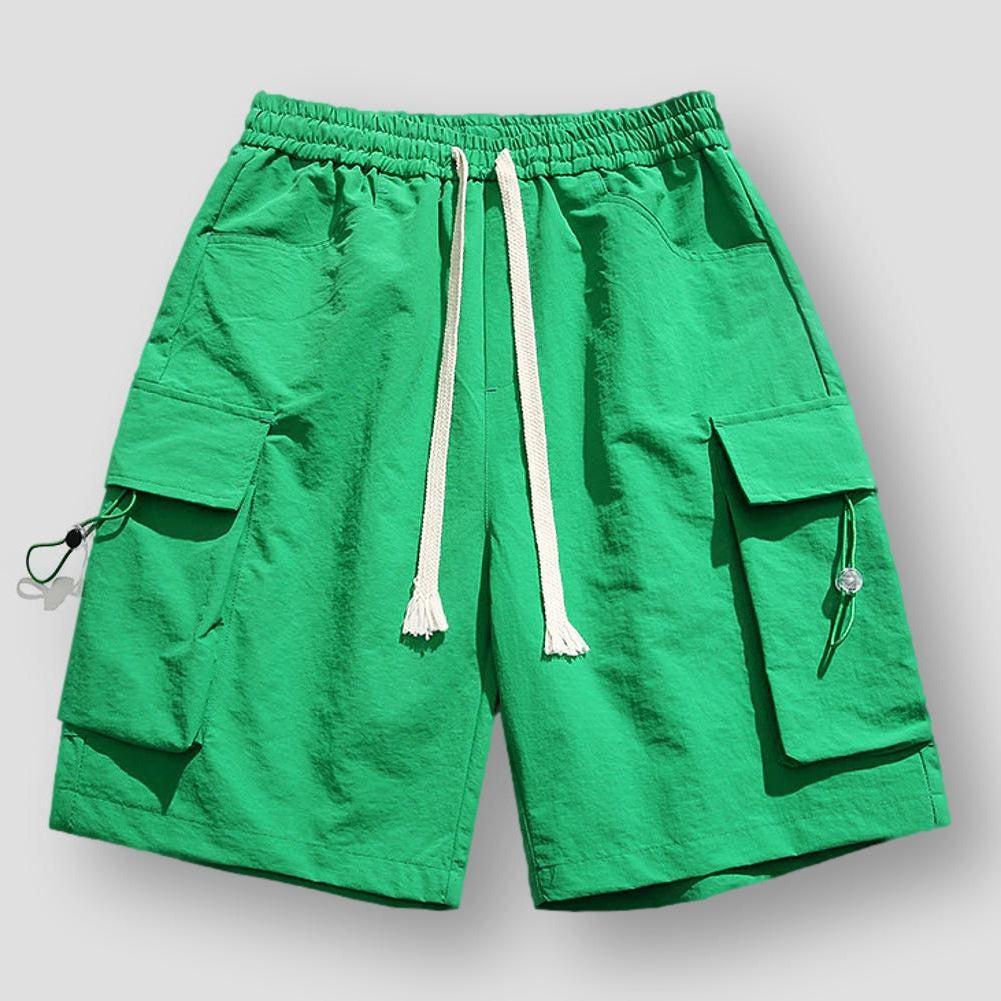 Saint Martin Yonkers Drawstring Adventure Cargo Shorts - Image 4