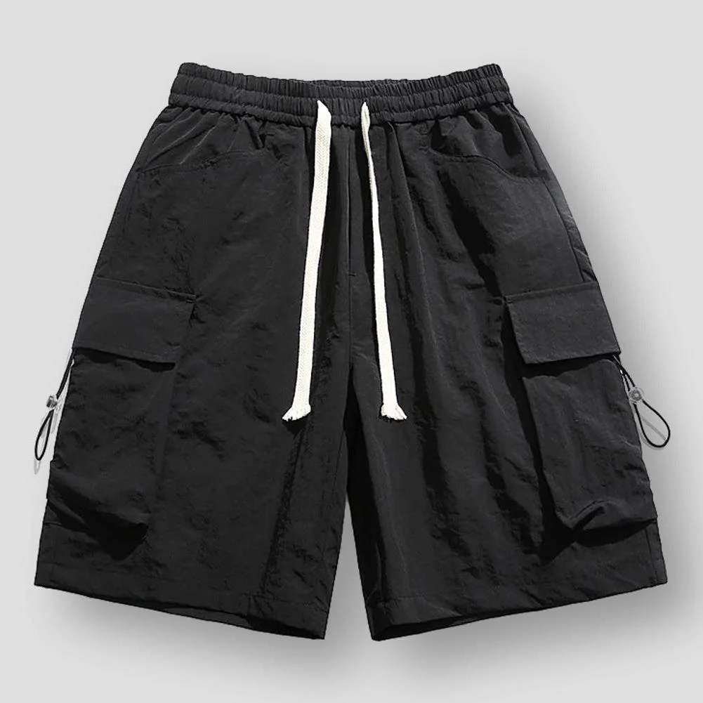 Saint Martin Yonkers Drawstring Adventure Cargo Shorts - Image 5