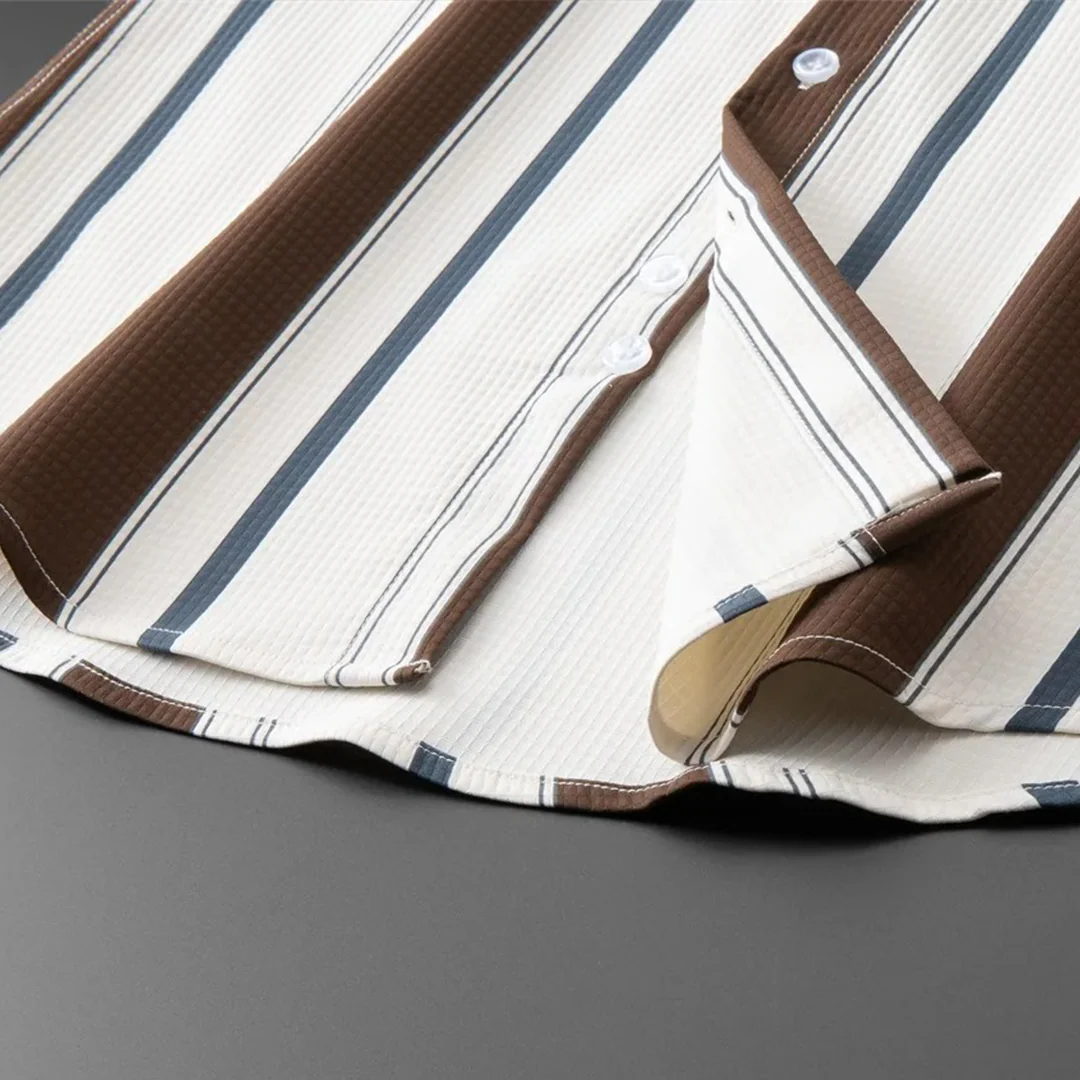 Salvano Waffle Shirt - Image 8