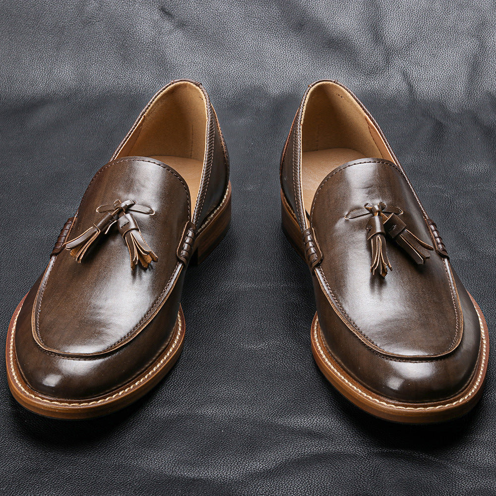 Santorini Leather Loafers - Image 3