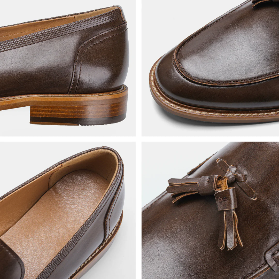 Santorini Leather Loafers - Image 4
