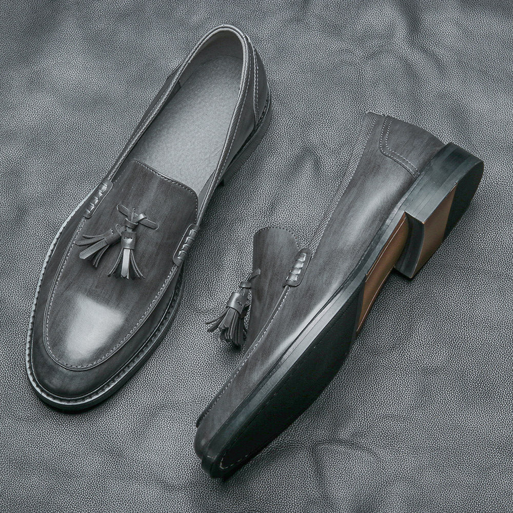 Santorini Leather Loafers - Image 7