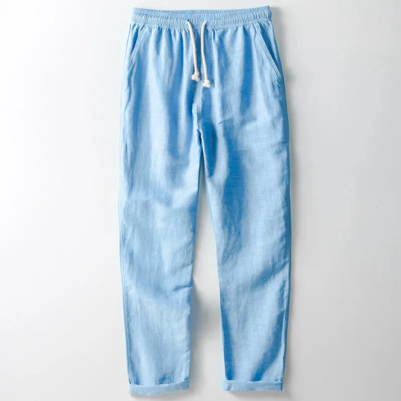 SANTORINI Linen Pants - Image 2
