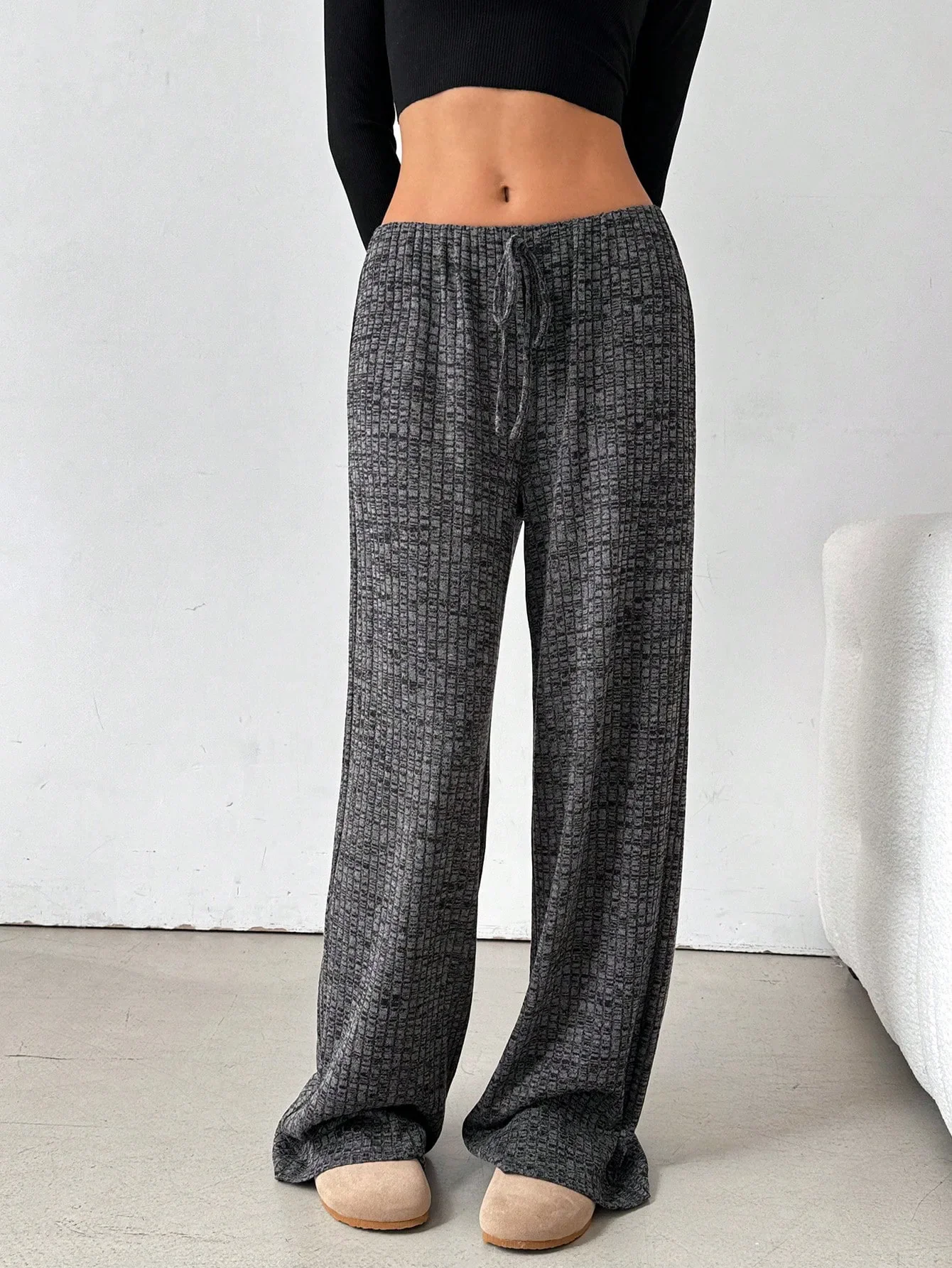 Clara Woods Striped Lounge Pants - Image 6