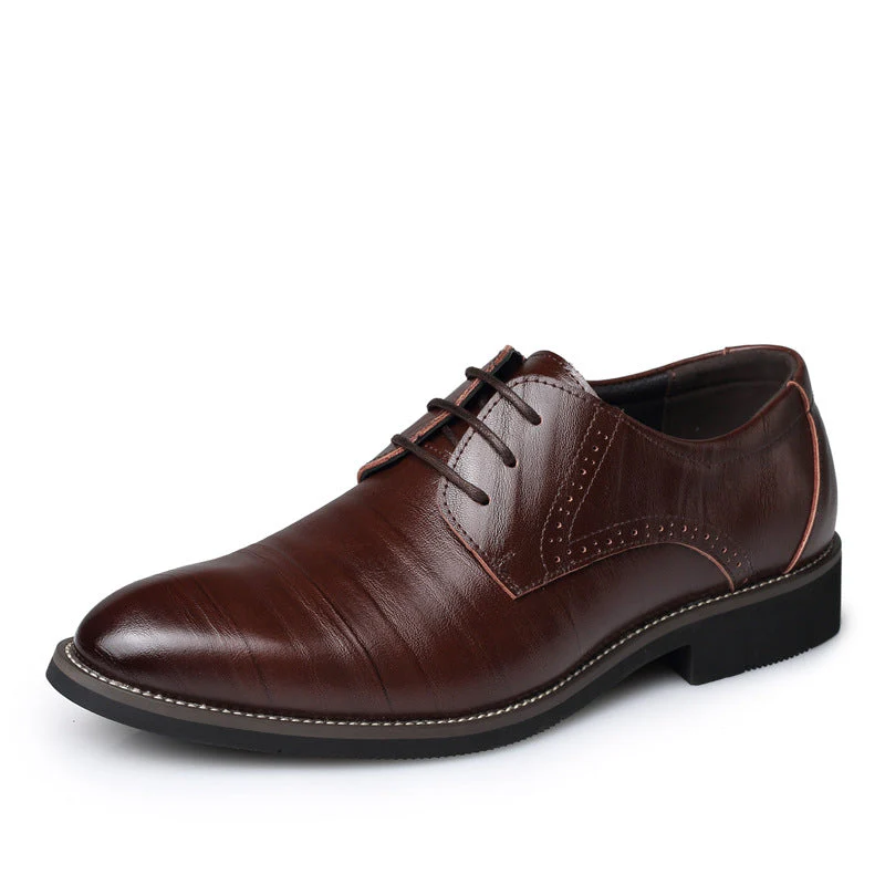 Sernano Genuine Leather Oxford Shoe - Image 14