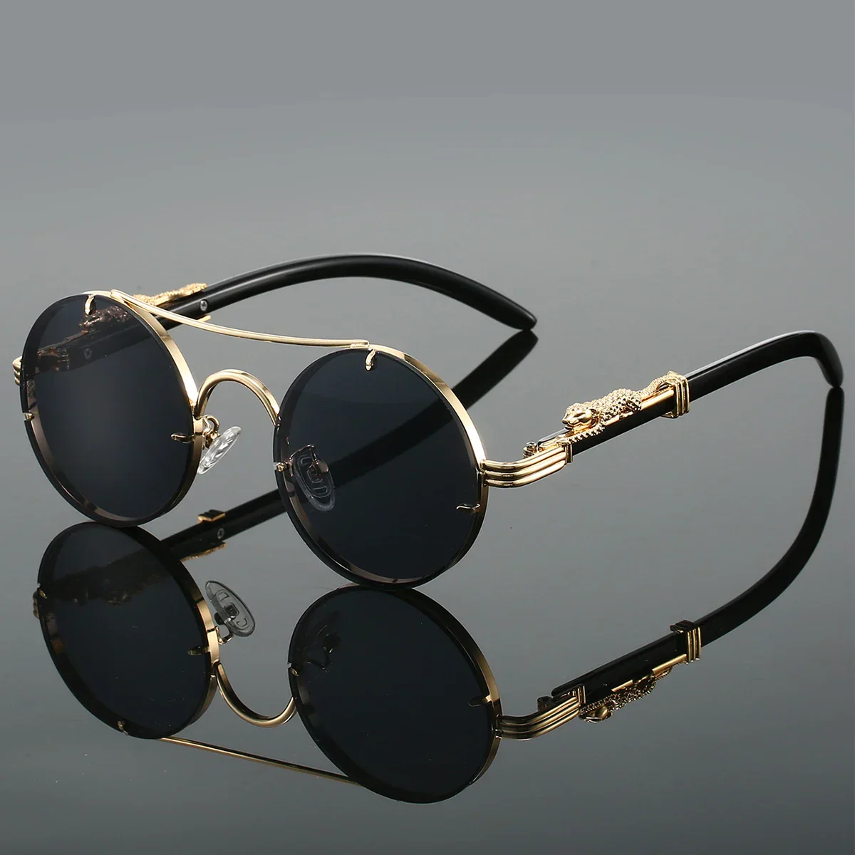 Imperio Leopard Sunglasses - Image 4
