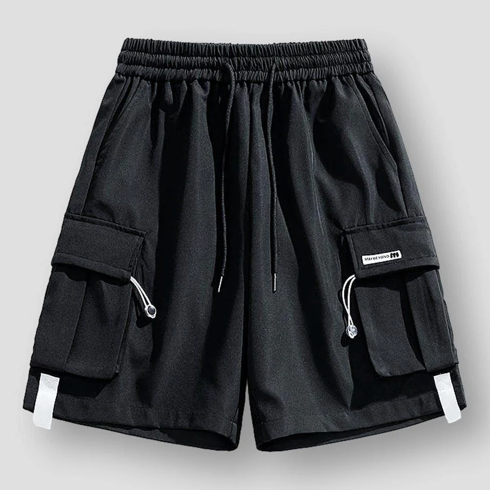 Sky Morris Amarillo Effortless Chic Drawstring Shorts - Image 2