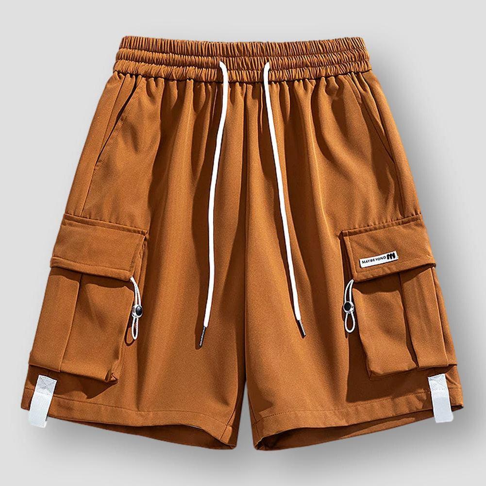 Sky Morris Amarillo Effortless Chic Drawstring Shorts - Image 3