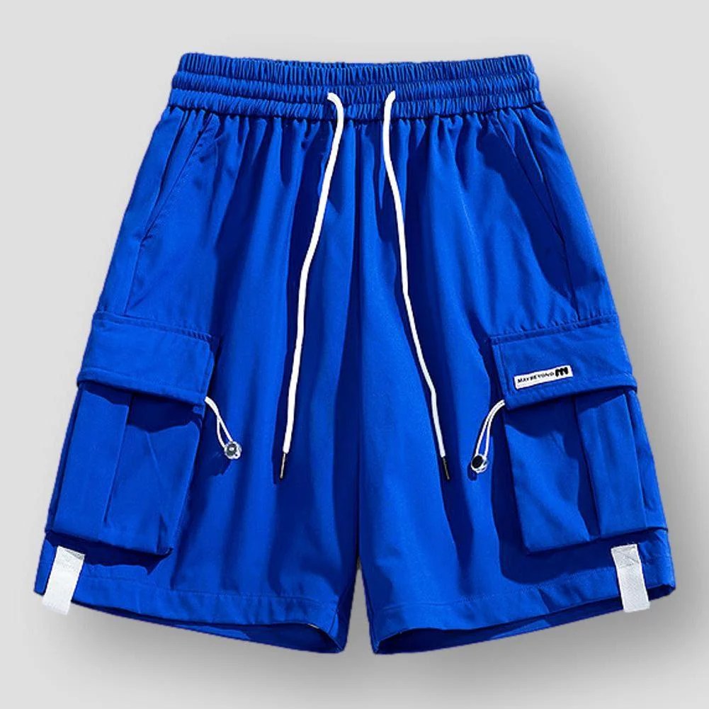 Sky Morris Amarillo Effortless Chic Drawstring Shorts - Image 4