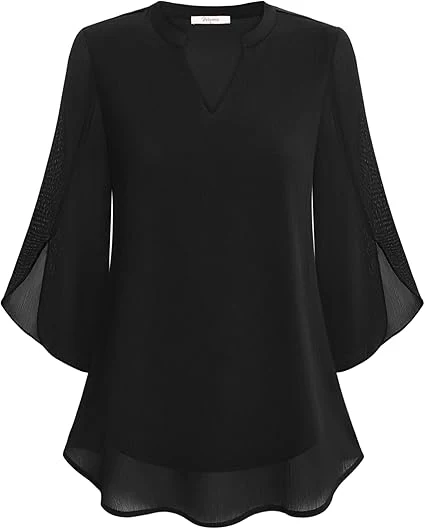 Sophia Lane Chiffon Blouse - Image 2