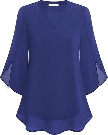 Sophia Lane Chiffon Blouse - Image 8