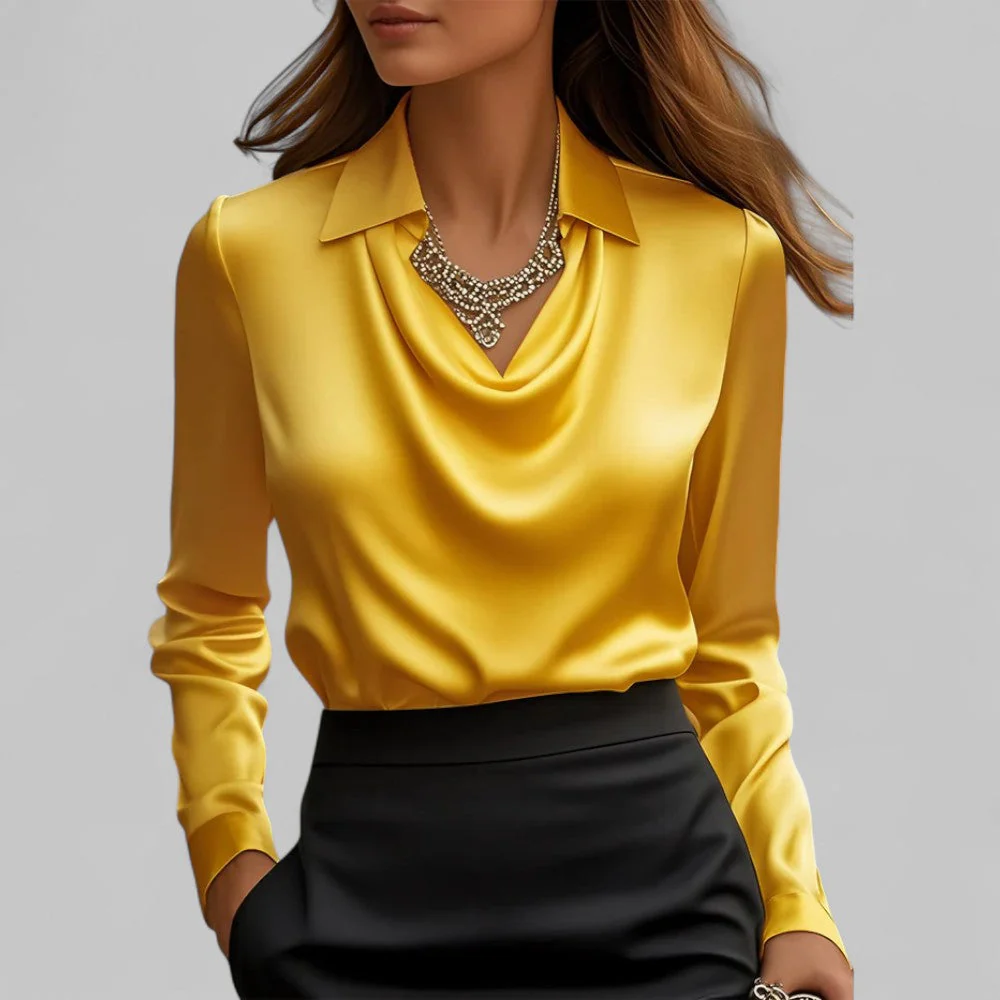 Sophia Prestige Drape Blouse - Image 10