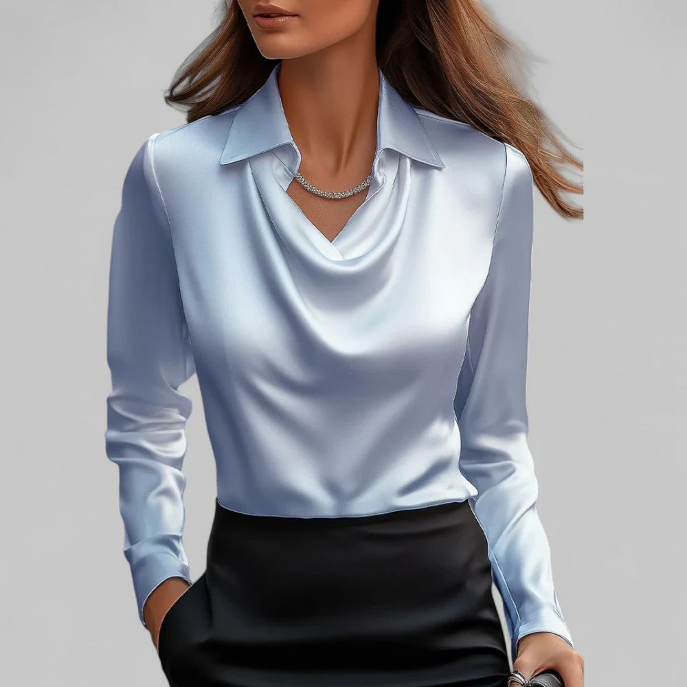 Sophia Prestige Drape Blouse - Image 6