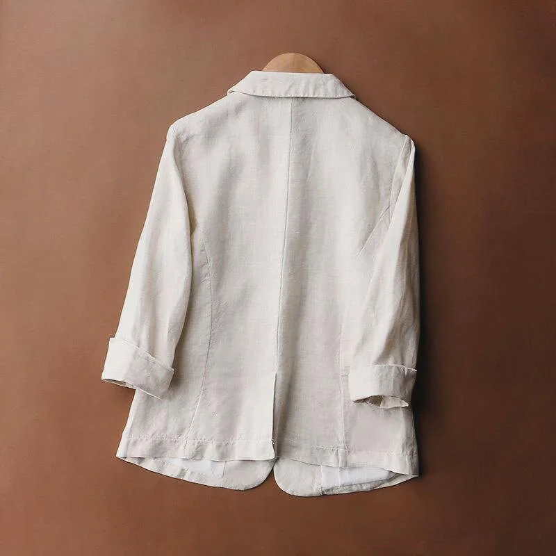 Sophie Bell Linen Blazer - Image 2