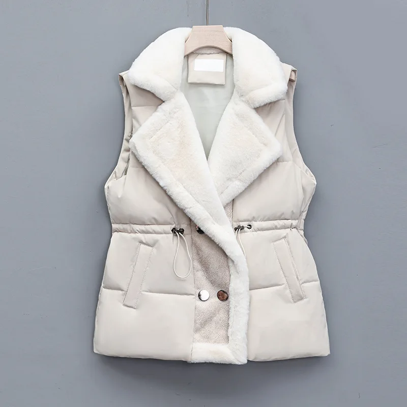 Sophie Bell Plush Winter Vest - Image 5