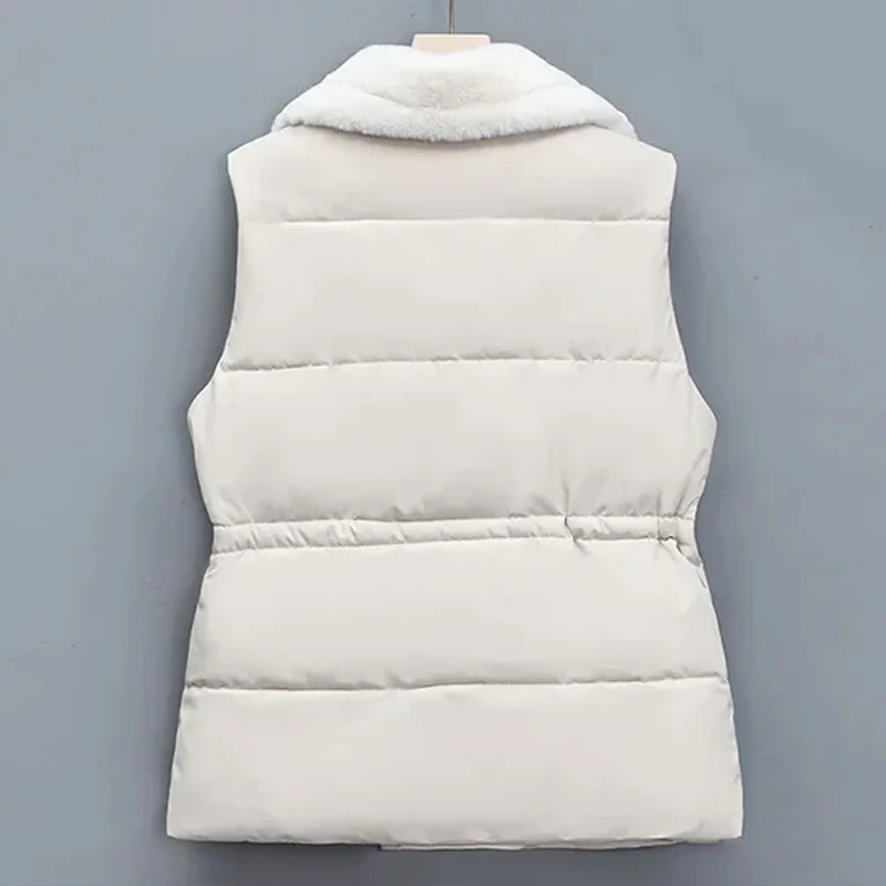 Sophie Bell Plush Winter Vest - Image 6