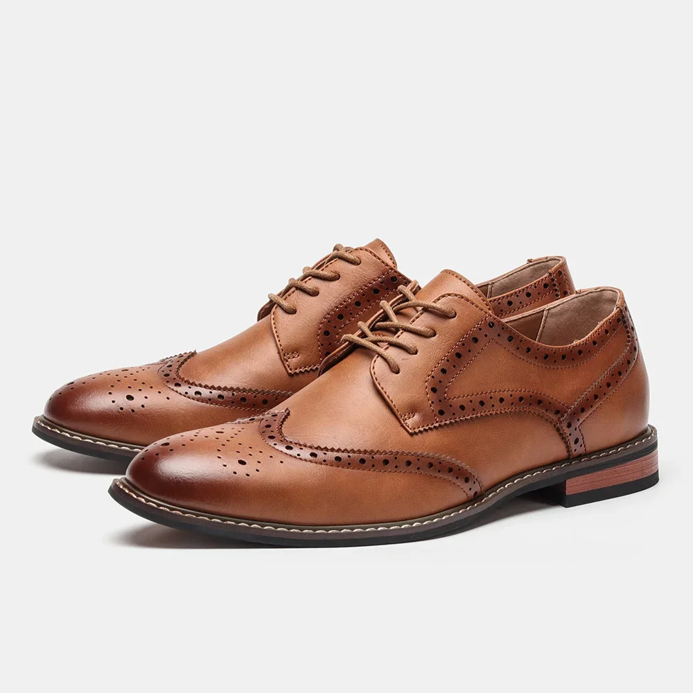 Soretto Handmade Leather Oxford Shoe - Image 3