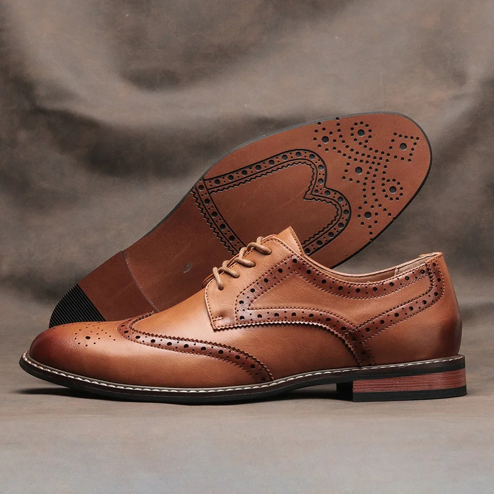 Soretto Handmade Leather Oxford Shoe - Image 4