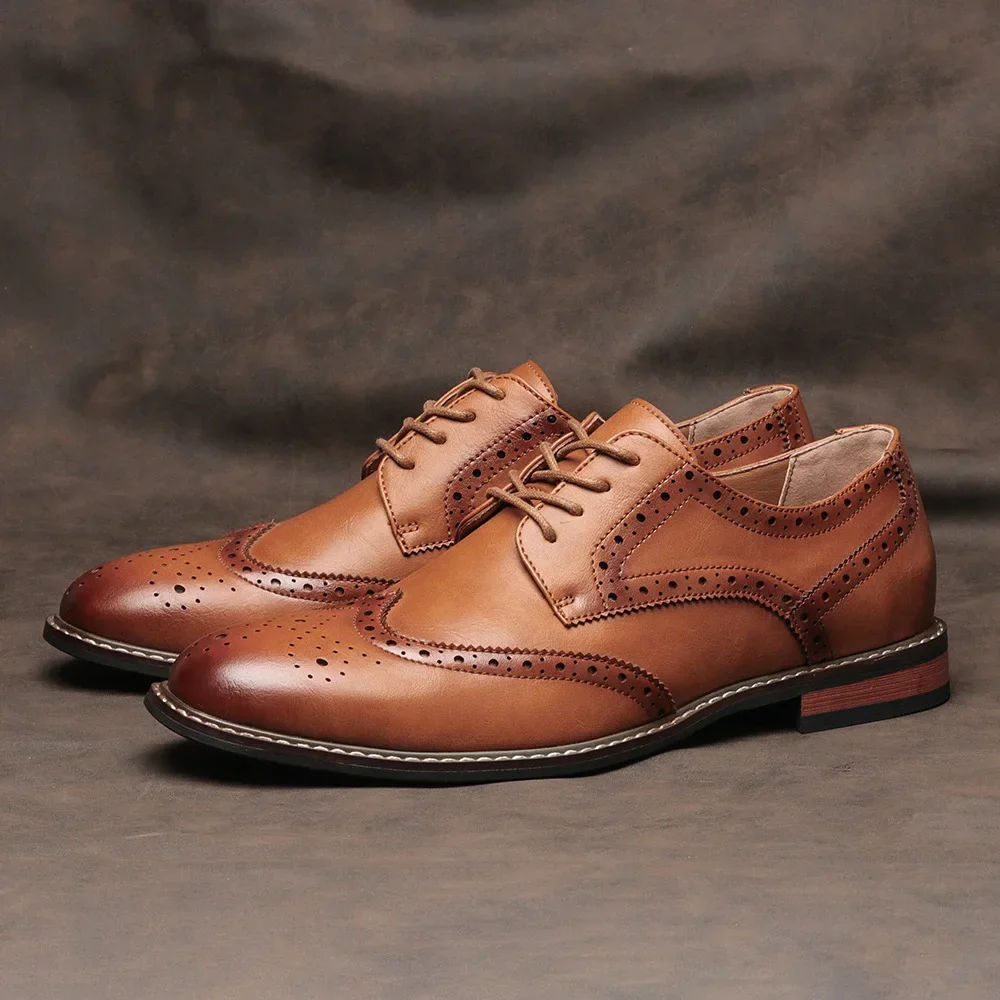 Soretto Handmade Leather Oxford Shoe - Image 6