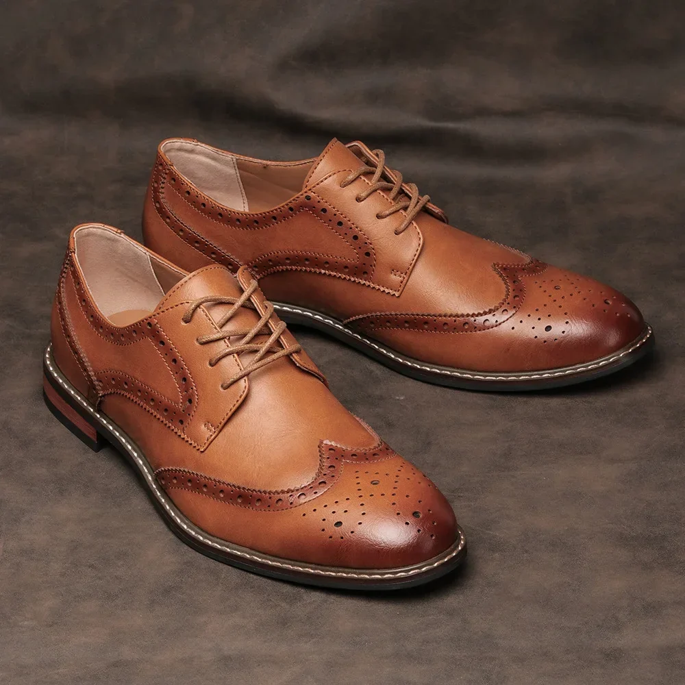 Soretto Handmade Leather Oxford Shoe - Image 8
