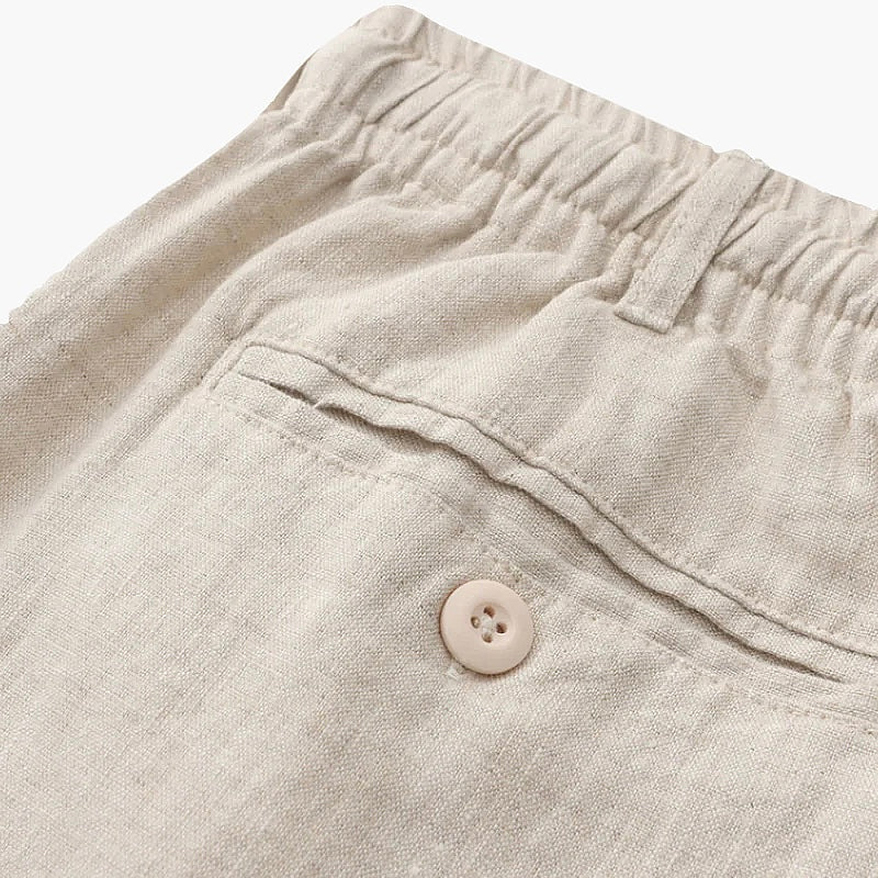 St. Martin Linen Shorts - Image 6