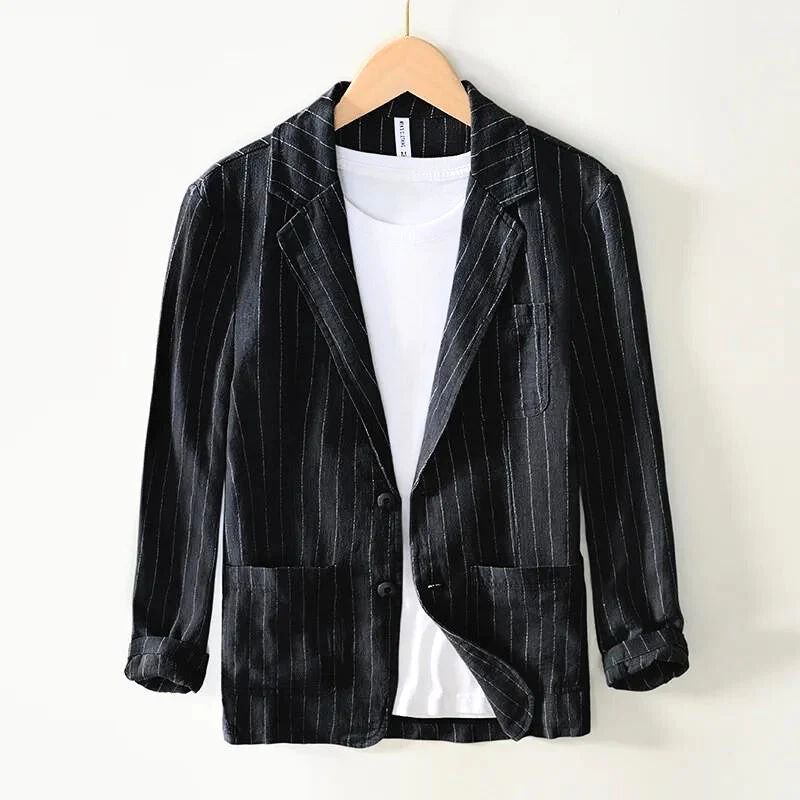 Stefano Don Linen Blazer - Image 4