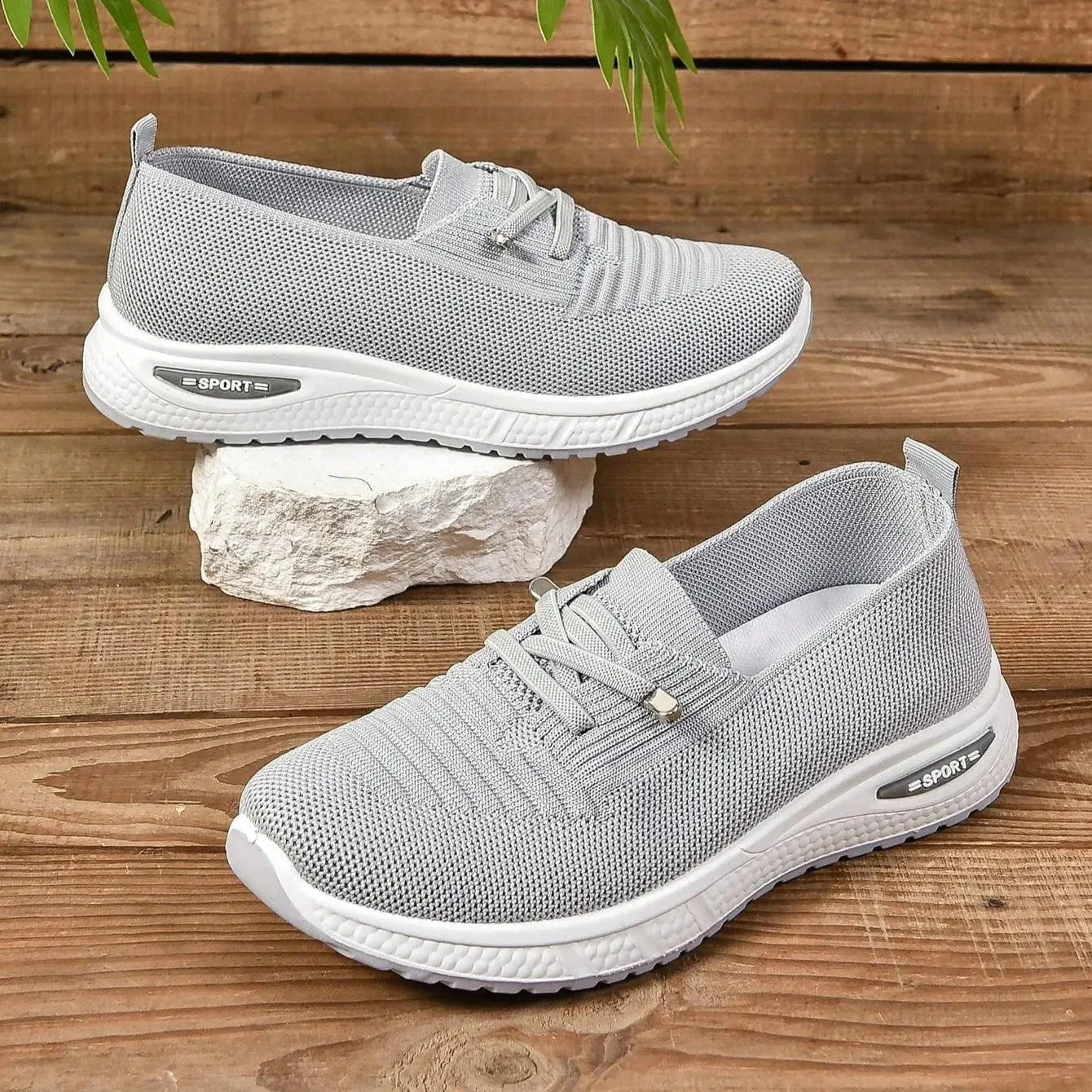 Stella Morgan Knit Sneakers - Image 7