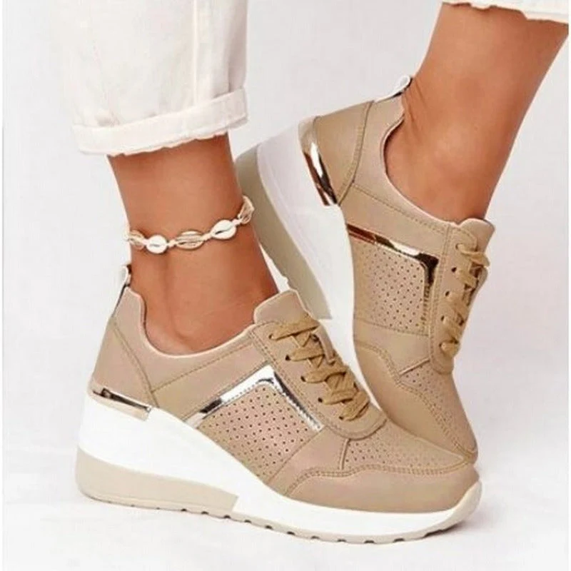 Stella Parker Wedge Sneakers - Image 4