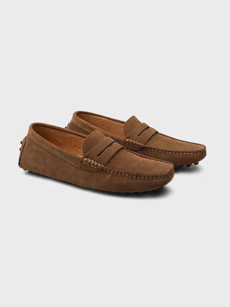 Tilos Suede Boat Loafers - Image 3