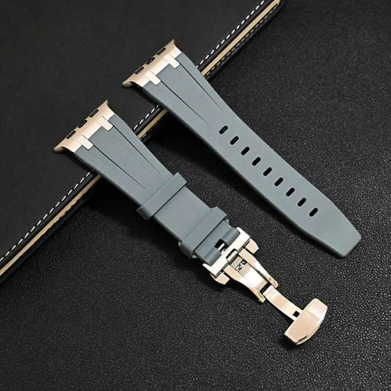 TitaniumGrip Silicone Apple Watch Band - Image 10