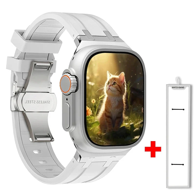 TitaniumGrip Silicone Apple Watch Band - Image 13