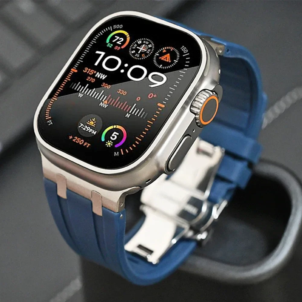 TitaniumGrip Silicone Apple Watch Band - Image 22