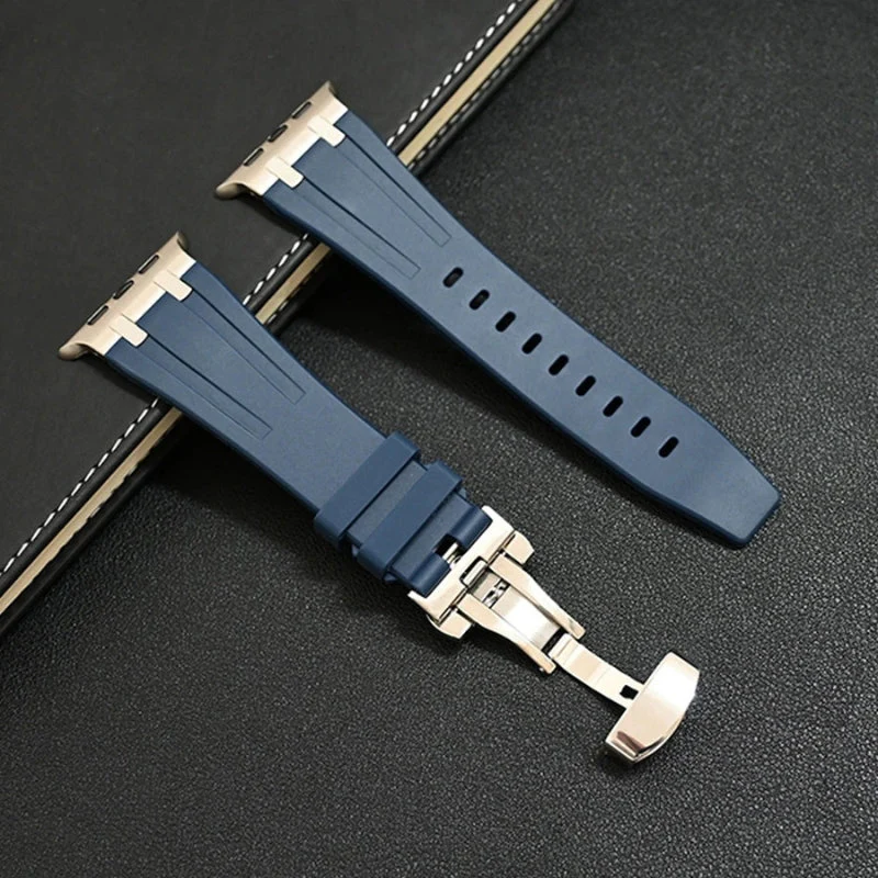 TitaniumGrip Silicone Apple Watch Band - Image 6