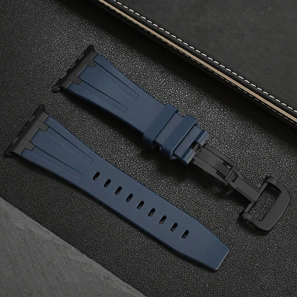 TitaniumGrip Silicone Apple Watch Band - Image 8
