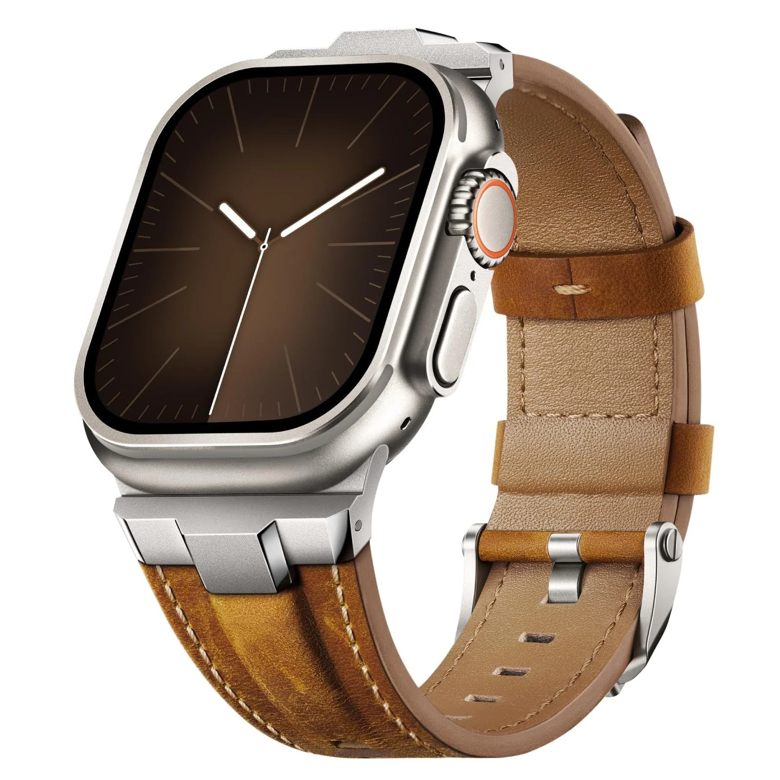 TitaniumStyle Leather Apple Watch Band - Image 2
