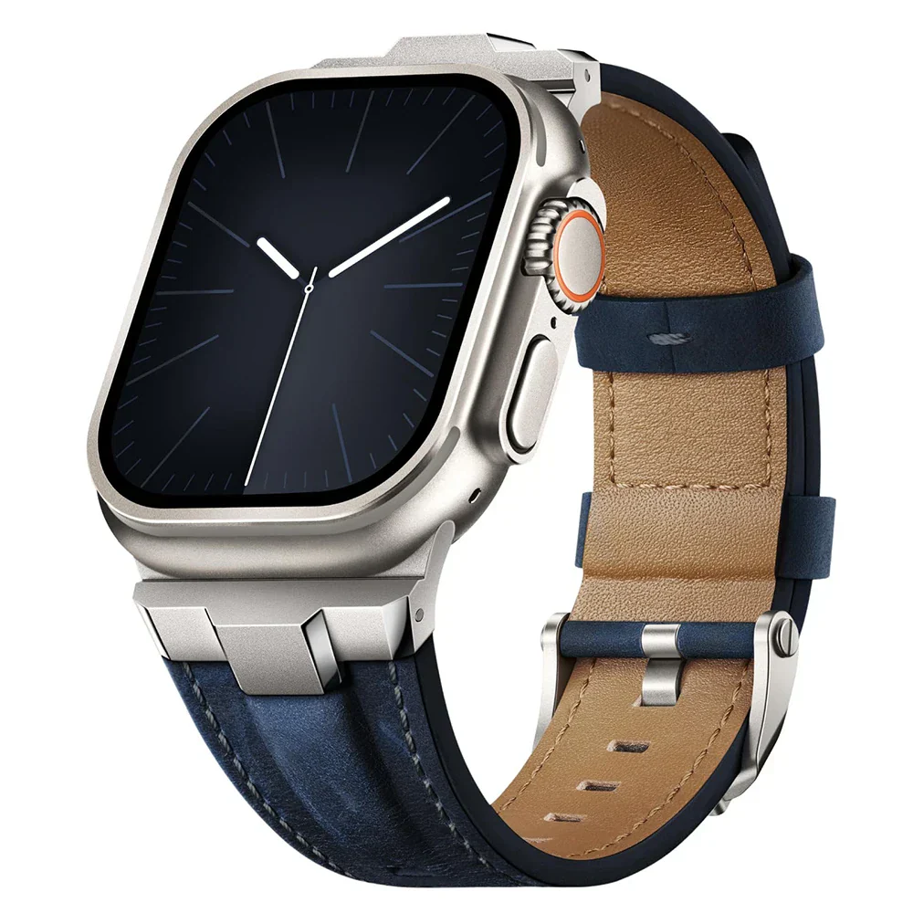 TitaniumStyle Leather Apple Watch Band - Image 3