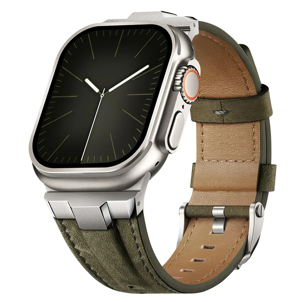 TitaniumStyle Leather Apple Watch Band - Image 4