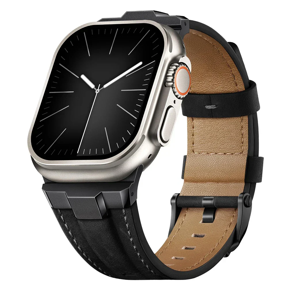 TitaniumStyle Leather Apple Watch Band - Image 5