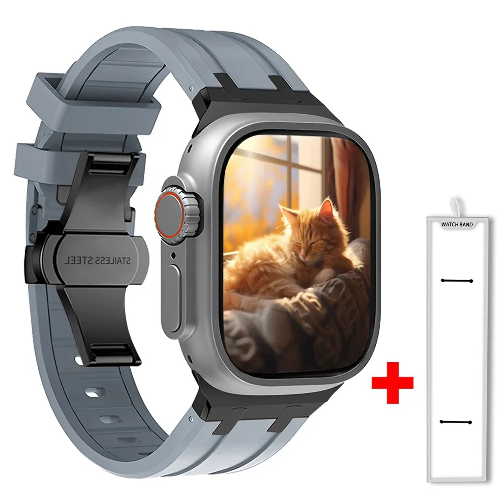 TitaniumTouch Silicone Apple Watch Band - Image 11