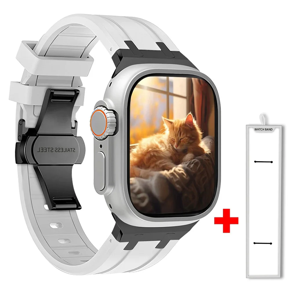 TitaniumTouch Silicone Apple Watch Band - Image 15