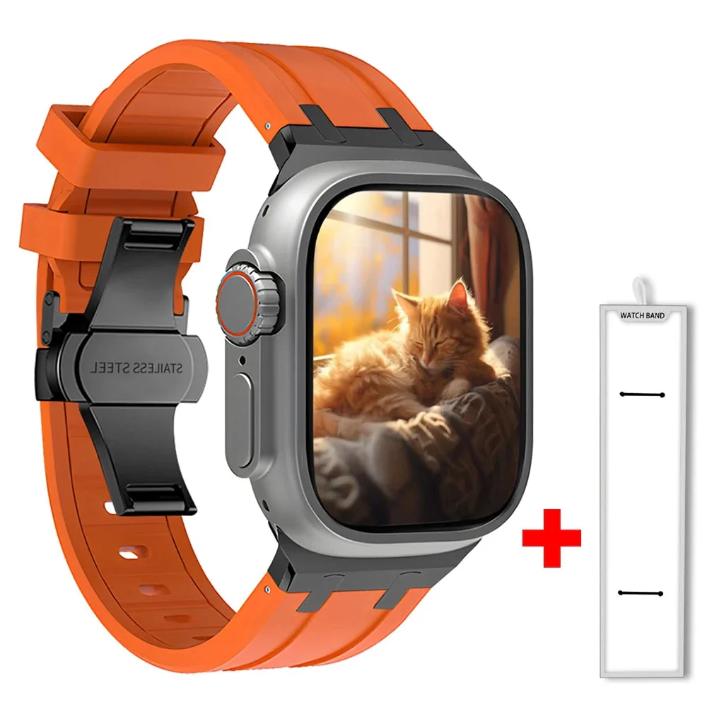 TitaniumTouch Silicone Apple Watch Band - Image 19