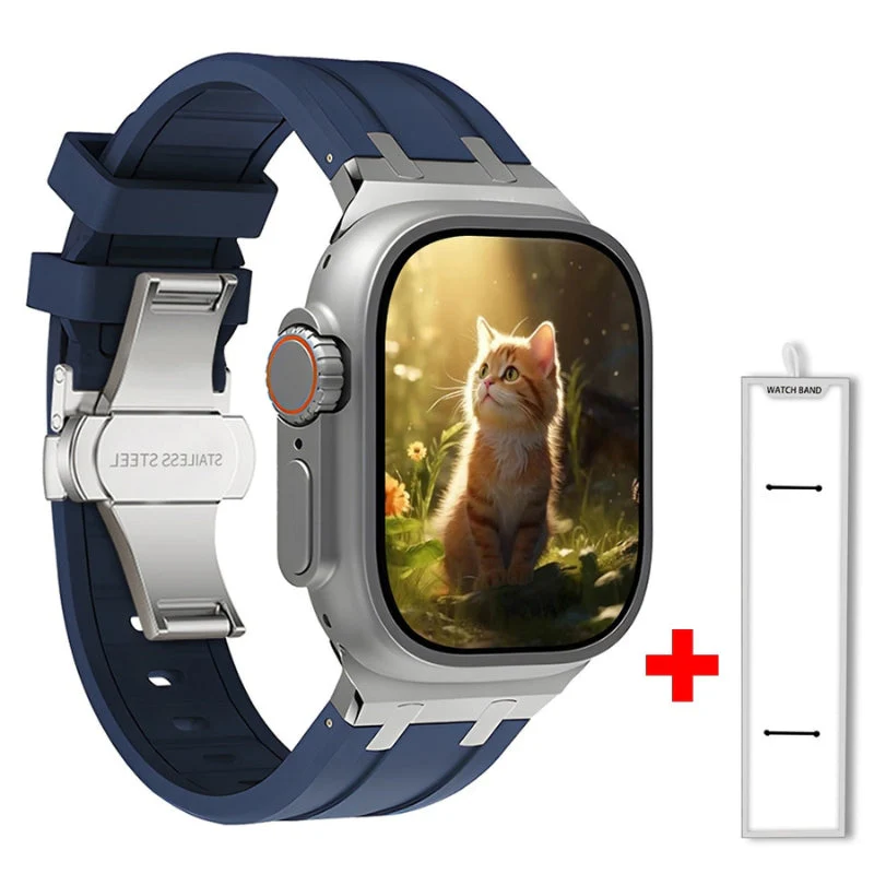 TitaniumTouch Silicone Apple Watch Band - Image 5
