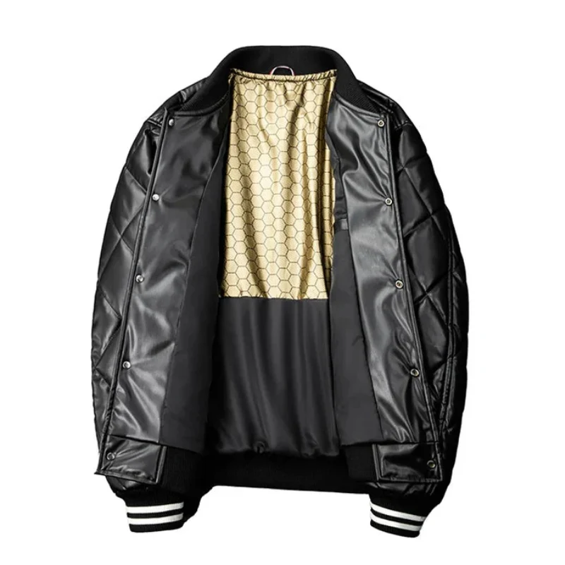 Tom Pierson Leather Bomber Jacket - Image 4